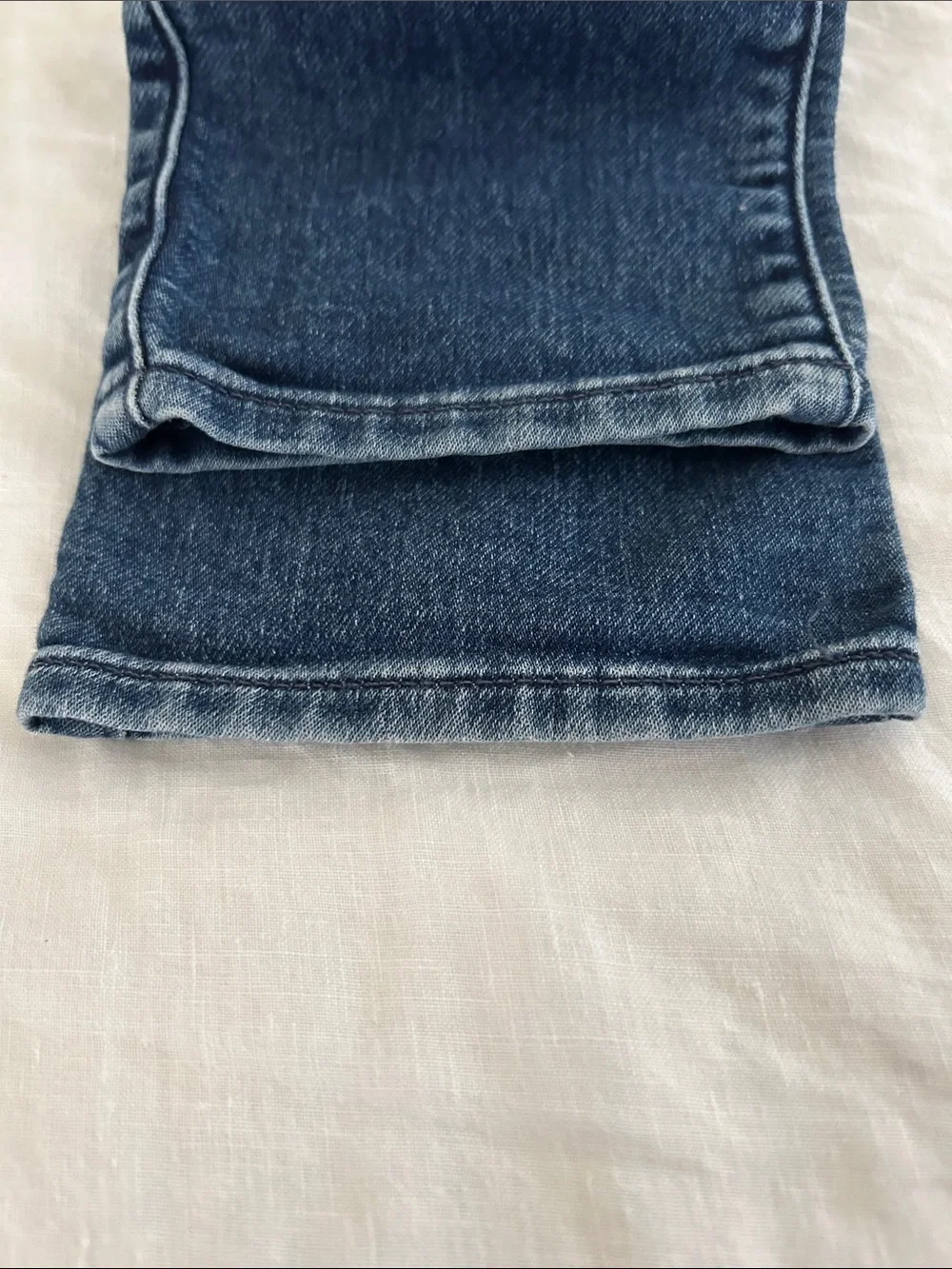 GAP Dark Blue Elastic Waist Denim Pants